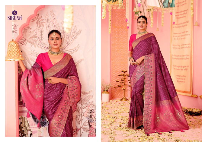 Shubh Laxmi By Sirona Silk Wedding Wear Wholesale Sarees Suppliers In Mumbai